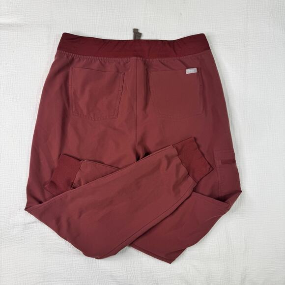 Figs Zamora Scrub Bottom Jogger Dark Cherry Women’s Medium Rare Retired 3088 - Picture 13 of 13